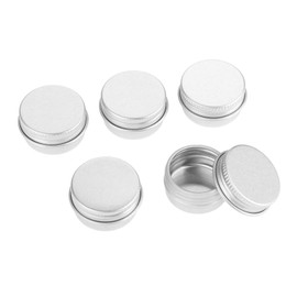 Dophee 5ml 5 Pcs Cream Case, Ointment Container, Aluminum Can Case, Makeup Refill Containers, Divided Containers, Cosmetics, Portable, Storage, Travel Supplies