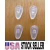Galaxylense 4 Pcs Soft Nose Pads Push-in Silicone Air Chamber