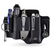 ST1 Leather Multitool Sheath - EDC Belt Organizer for Leatherman