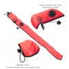 Diving Surface Marker Buoy Diver Inflatable Safety Signal Tube with