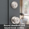 Kwikset Juno Keyed Entry Door Knob and Single Cylinder Deadbolt