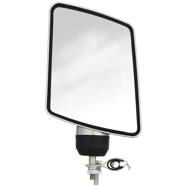 Jet Inoue 501442 Reverse Shot Mirror, Ver. 1S, Short Stay, All Stainless Steel, Auxiliary Mirror for Trucks, Rear Safety, Blind Spot Aid, Driver Side, Chrome Plated