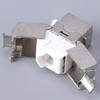 tunghey CAT7 Keystone Jack, RJ45 Keystone Shielded Coupler, Shielded Female