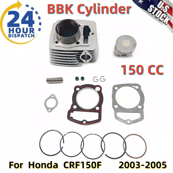 Mrsovax 150cc Big Bore Cylinder Piston Ring Gasket Seal Kit