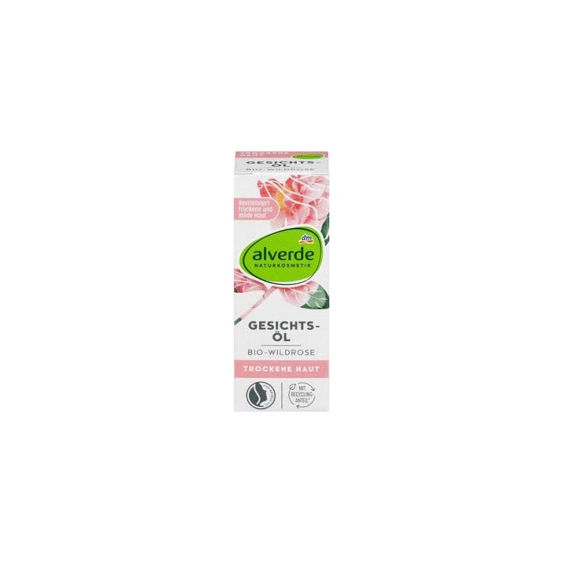 Alverde Natural Cosmetics Face Oil Organic Wild Rose 15 ml