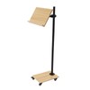 Book Stand Floor Stand for Reading Rolling Lectern Stand with