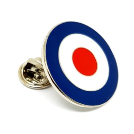 Metal Enamel Pin Badge Scooter Vespa Lambretta RAF MOD Target Bullseye Aeroplane Airplane plane aircraft