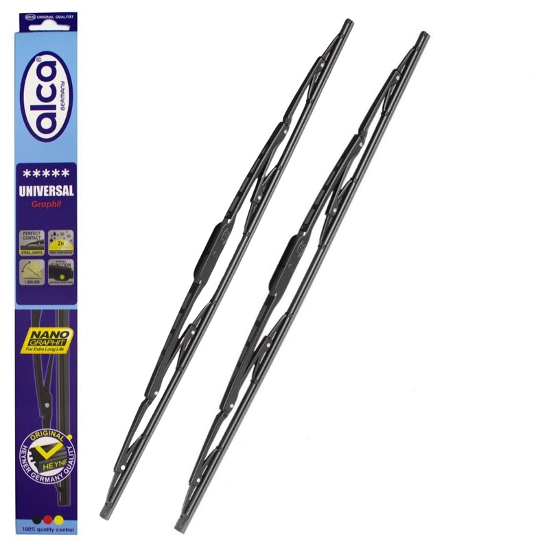Fits Subaru Outback 2003-2009 Alca Germany Universal Windscreen Wiper Blades