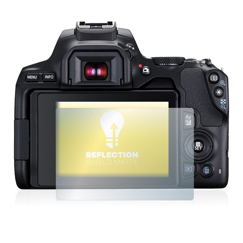 upscreen Anti-Glare Screen Protector compatible with Canon EOS 250D –