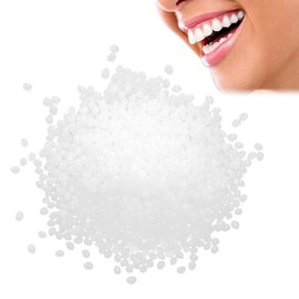 YAPKOLV 60g Temporäre Zahnreparaturperlen Reparatur Set Kleber Zahnperlen Zahnersatz Provisorischer Zähne Zahnfüllmaterial Thermal Klebend Perlen für Fehlend Gebrochen Gefälscht Zahn Furnier