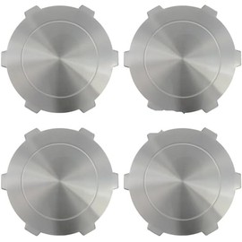 4pcs 2004-2007 for GMC Sierra Yukon XL Wheel AM Center Hub Caps 9594521 Alloy (4PCS Silver)
