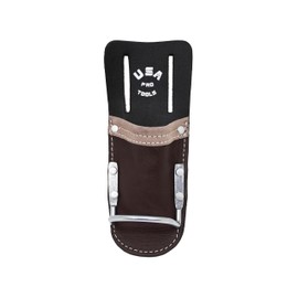 USA Pro Tools Leather Plier Holder and Hammer Holder | Holder for Tool Belt, Steel Loop Hammer Holder (Oil Tan)
