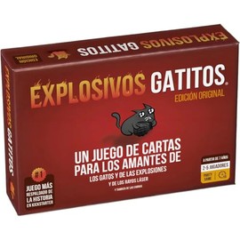 Juego de Mesa Explosivos Gatitos en Espaol Juego para Nios y Adultos a Partir de 7 Aos, Juego de Mesa Estratgico y Humorstico, No Hagas Explotar los  