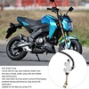 Qiilu Motorcycle Rear Foot Brake Pump Hydraulic Master Cylinder Aluminum