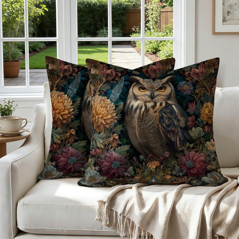 WitHero Decorative Throw Pillow Covers Set of 2, 18x18 Inch