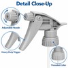 5-Pack Adjustable Trigger Sprayer Heads for Spray Bottles