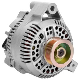 SCITOO Alternator Fit for Ford 4.9L Truck & Van, 4.9L L6 for Ford E-Series Van 1992 1993 1994 1995 1996, F-Series for Pickup 1995 1996-12V 95 Amp CW 6-Groove Pulley, Replace OE# 7755