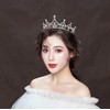 YOVEKAT Princess Crown Head Tiara Wedding Princess Princess Tiara (Silver)