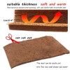 Hamiledyi Reptile Carpet Natural Coconut Fiber Tortoise Carpet Mats for