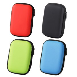 VEHYEGOI 4-Piece Playing Card Box, Portable Storage Bag, Card Storage Bag, Headphone Storage Bag, Multi-Functional Storage Bag, Waterproof Storage Bag