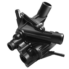 PUAMRPTS Engine Coolant Thermostat Housing Assembly - Compatible with Ford F150 2017-2020, Expedition 2018-2022 | Lincoln Navigator 2018-2022 - HL3Z8A586B