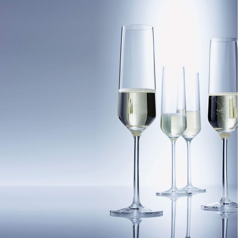 Schott Zwiesel Pure Glassware - Champagne Flutes - Processo Glasses