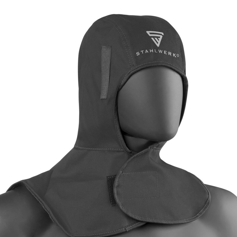 STAHLWERK Welding cap, welding hat, welding cap, welding mask, flame