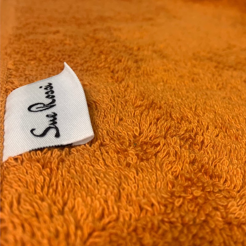 Sue Rossi Hand Towels 100% Turkish Organic Combed Cotton, Bathroom