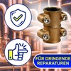 Sealing Clamp for Copper Pipe Diameter 15 mm Made of