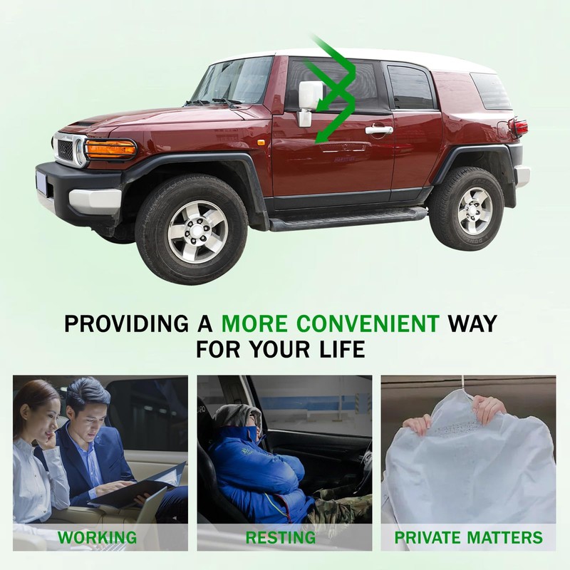 LLKUANG 100% Protection from Bugs for Toyota FJ Cruiser 2007-2021