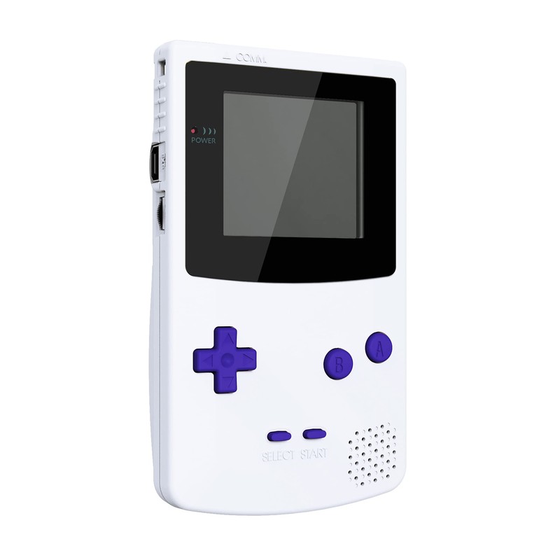 eXtremeRate Purple Replacement Full Set Buttons for Gameboy Color GBC