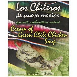 Los Chileros Cream of Green Chile Chicken Soup, 5.92 Ounce