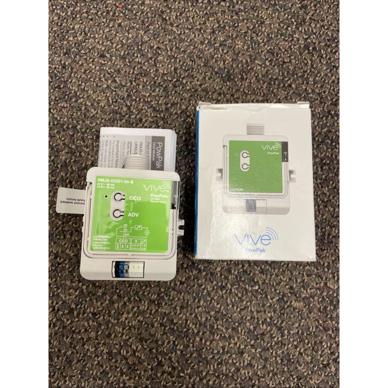 Lutron RMJS-CCO1-24-B Vive PowPak RMJ-CCO1-24-B RMJCCO124B