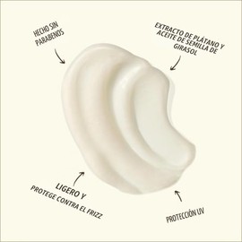 Sun Bum Revitalizing Air Dry Cream | Vegan and Cruelty Free Anti Frizz Styling Cream | 6 oz