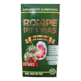 Dragón Chino Rompe Piedras Premium Con Yumel 100 Tabs Cálculos Renales