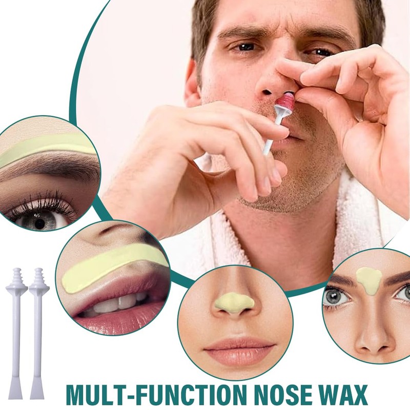 KEQAR Pack of 30 Dual Use Nose Wax Sticks, Nose