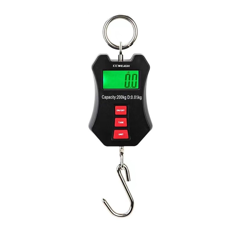 440lb/200kg Digital Crane Scale - Compact LCD Handheld Hanging Scale