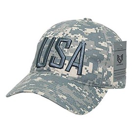 Rapiddominance Relaxed Ripstop Cap, USA Text, Army Combat Uniform