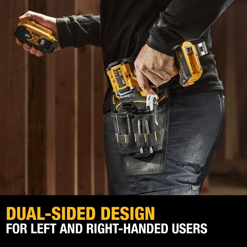 DEWALT Drill Holster for Tool Belt, Durable, Easy Tool Access