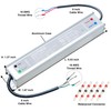 EOPWR LED Driver 60W Waterproof IP67 Power Supply AC120-277V to