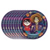 Coco Party Supplies Bundle includes 16 Lunch Paper Plates, 16