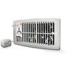 Suncourt Flush Fit Floor/Wall Register Booster Fan — Ultra-Quiet, 5-Speed