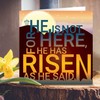 Religious Easter Cards - He is not here, He has