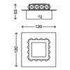 Briloner Leuchten LED Ceiling Light with 1 x 5 W