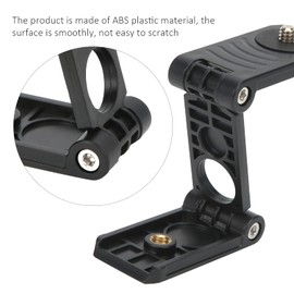 Universal Flex Tilting Head Z Mounting Bracket, Z-shaped Tilting Tripod Head Collapsible Z Tilting Head Quick Release Plate Stand Holder for Tripods/Rails/Cart