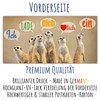 Set of 12 Meerkat Invitation Cards – Elegant and Funny