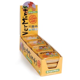 Vermints Organic Gingermint - 12 Pack (.63 oz tins)