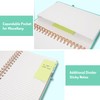 Forvencer Lined Spiral Journal Notebook with 300 Numbered Pages, A5