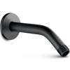 Cobbe Shower Arm with Flange and Teflon Tape, 6-Inches Wall