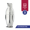 HIC Kitchen Bar Penguin Cocktail Shaker, 18/8 Stainless Steel, Mirror